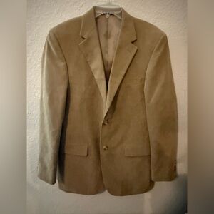 Andrew Fezza Classic Tan Blazer Baxter Men’s Sz 39L